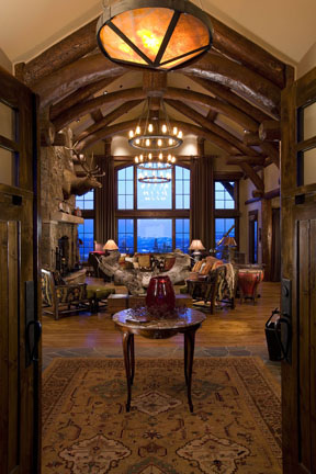 Resort Log Home