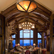 Montana Log Home